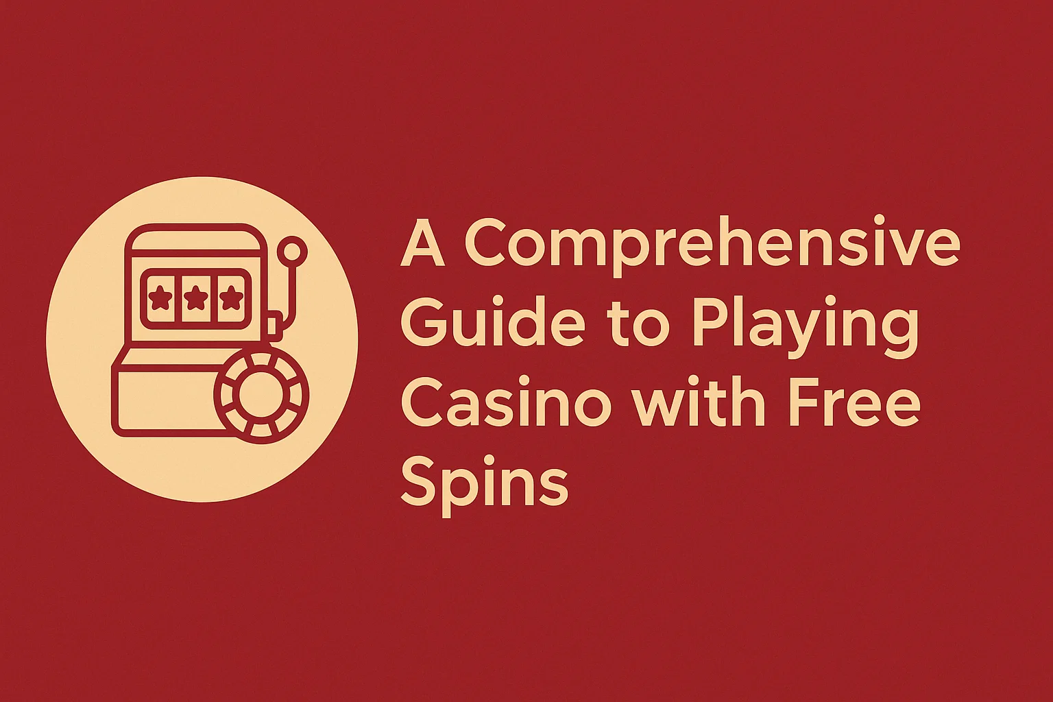 A Comprehensive Guide to Playing Casino with Free Spins