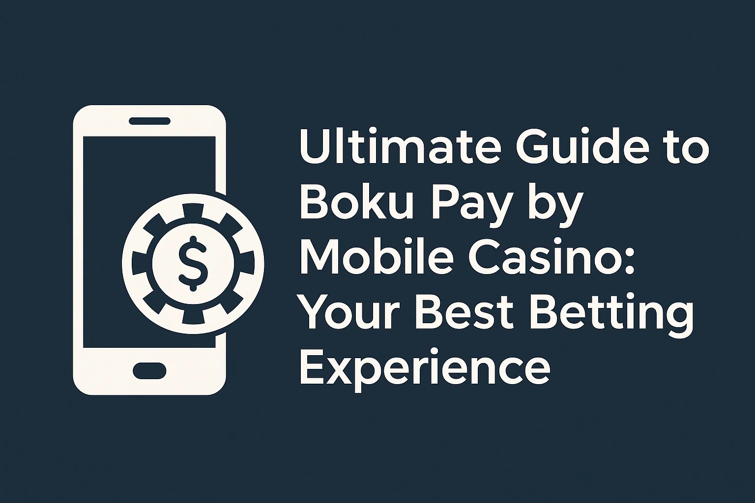 Ultimate Guide to Boku Pay by Mobile Casino: Your Best Betting Experience