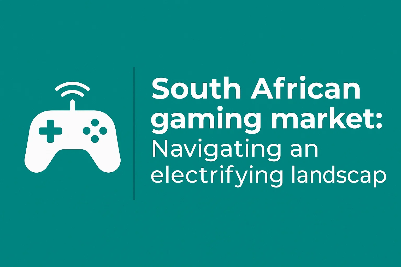 South African gaming market: Navigating an electrifying landscape